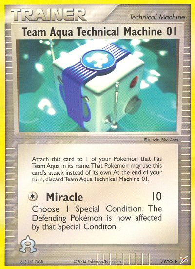 Team Aqua Technical Machine 01 [EX4-79]