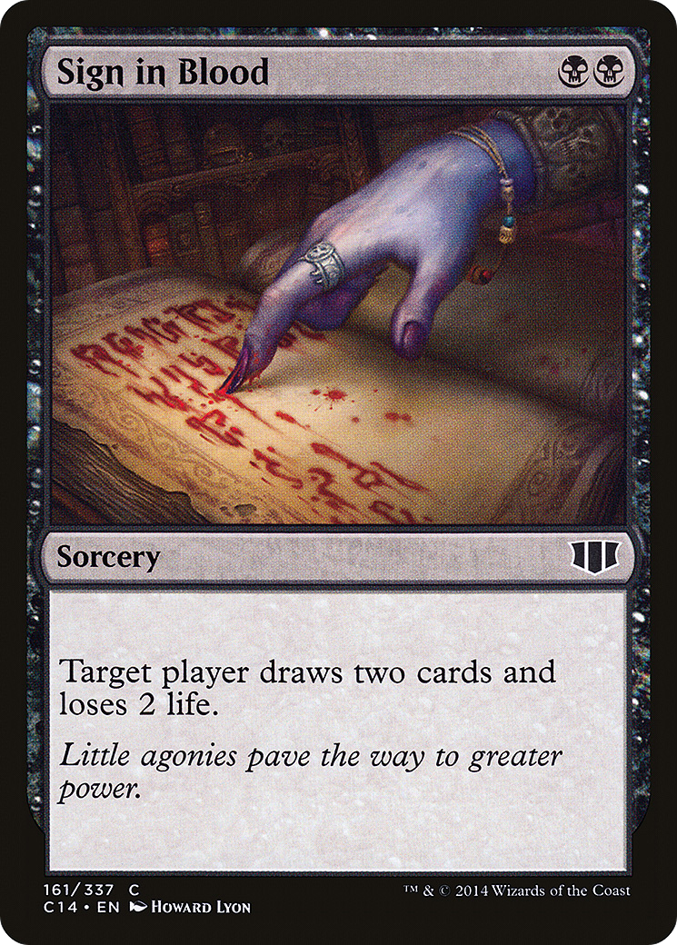 Sign in Blood [C14-161]