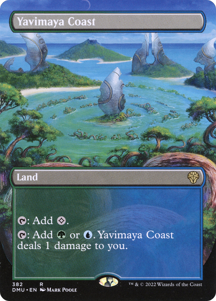 Yavimaya Coast - Borderless - Full Art [DMU-382]