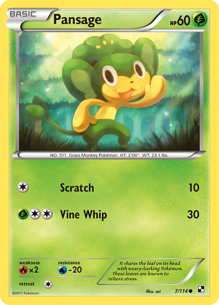 Pansage [BW1-7]