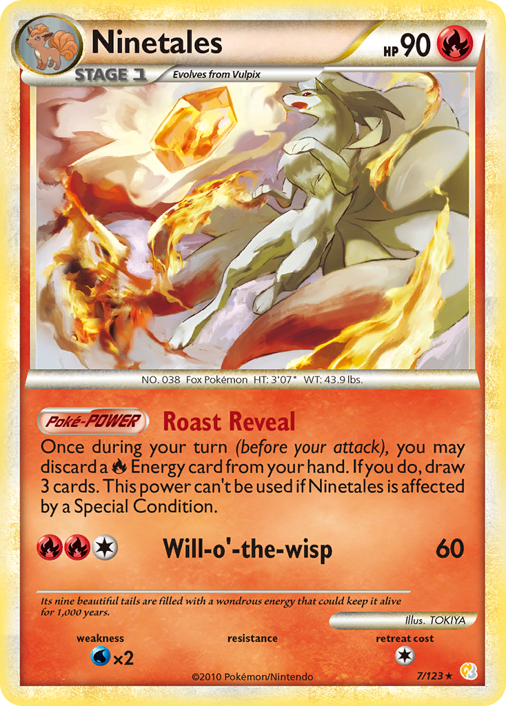 Ninetales [HGSS1-7]