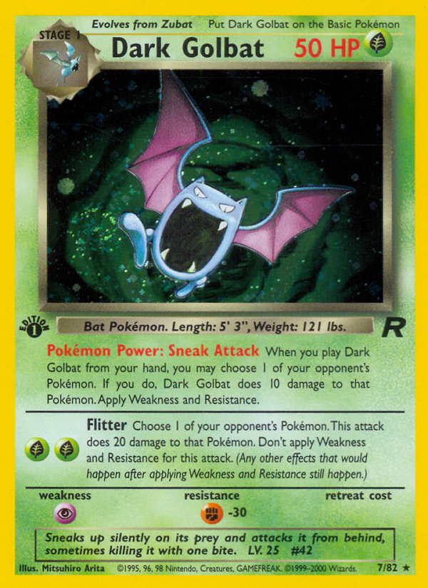 Dark Golbat [BASE5-7]
