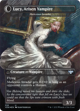 Innocent Traveler // Malicious Invader - Borderless - Dracula Series - Full Art [VOW-336]
