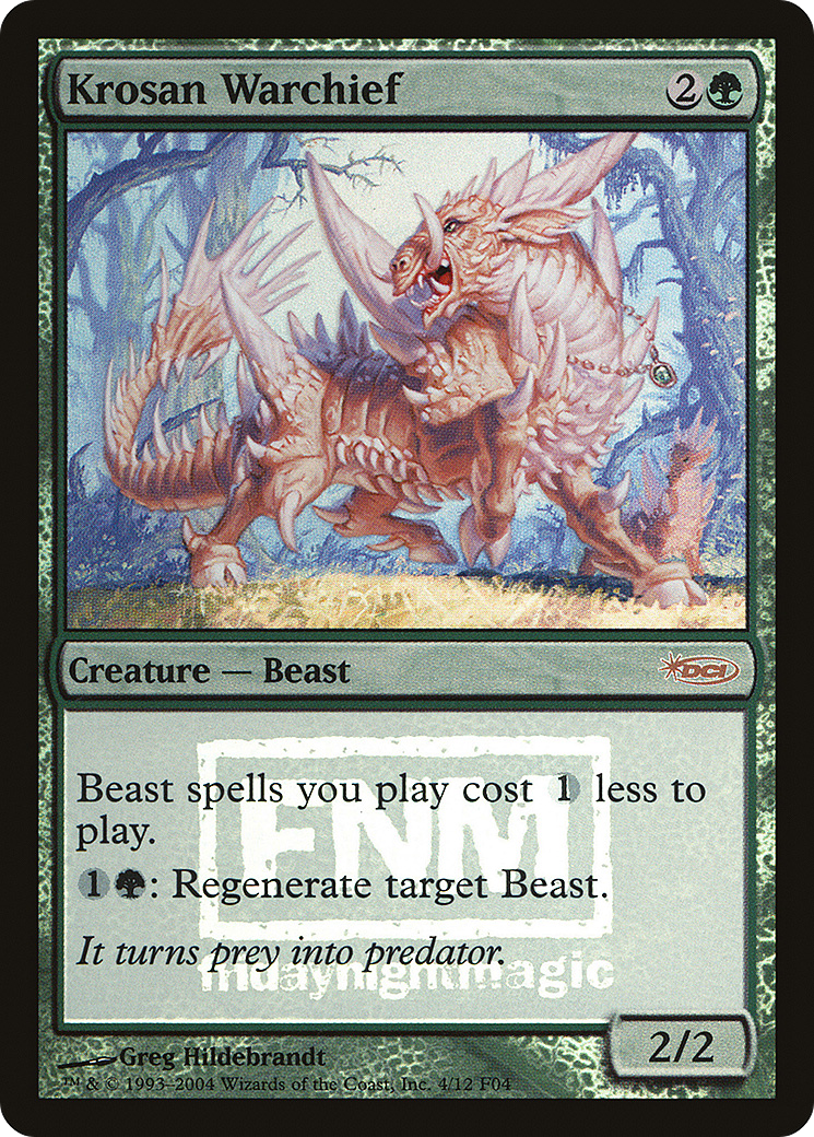 Krosan Warchief - Promo [F04-4]