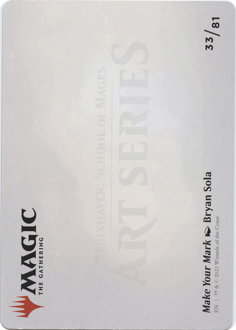 Make Your Mark // Make Your Mark [ASTX-33]