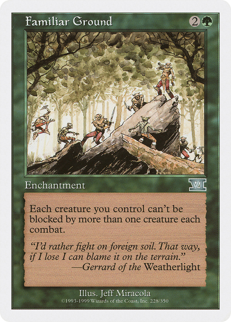 Familiar Ground [6ED-228]