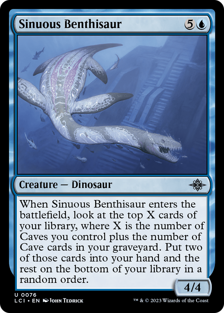Sinuous Benthisaur [LCI-76]
