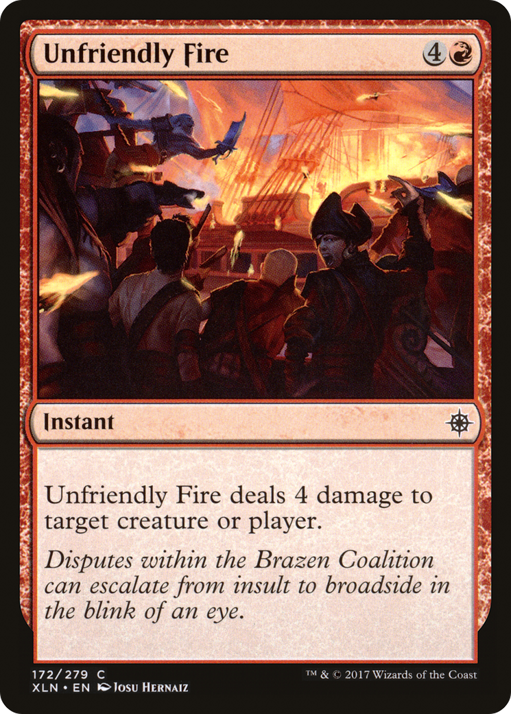 Unfriendly Fire [XLN-172]