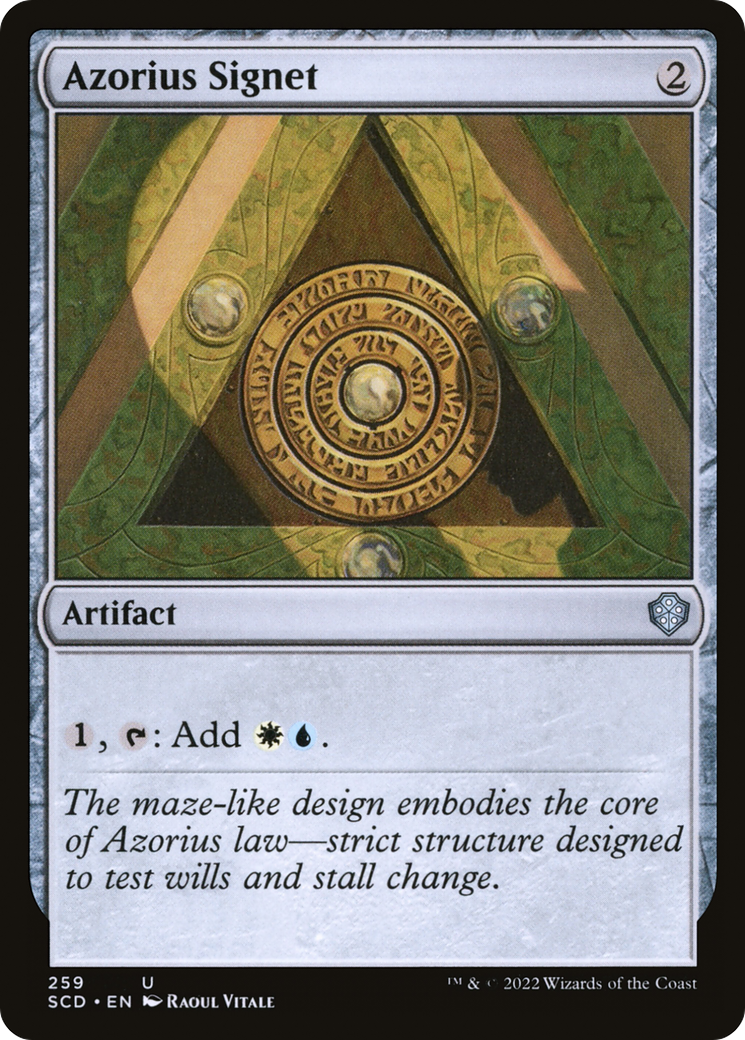 Azorius Signet [SCD-259]