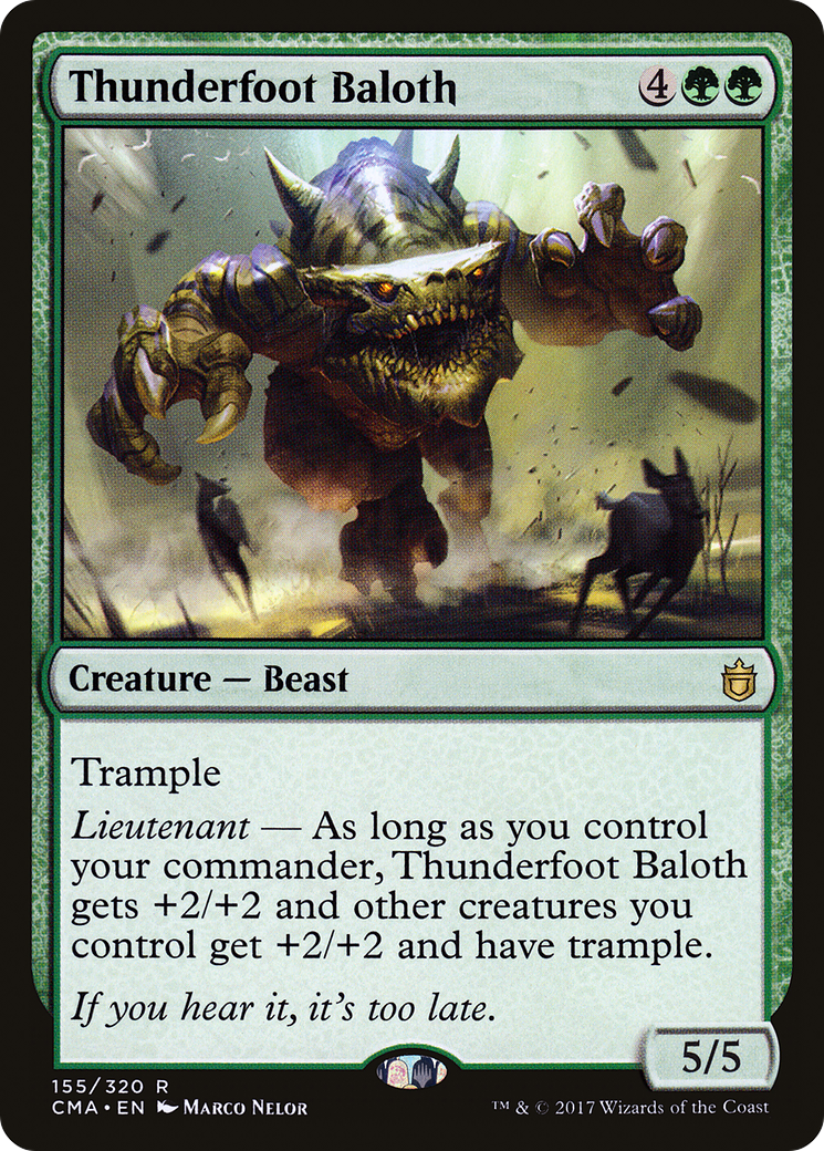 Thunderfoot Baloth [CMA-155]