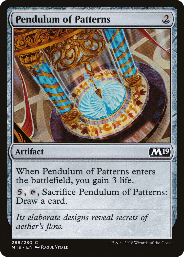Pendulum of Patterns [M19-288]
