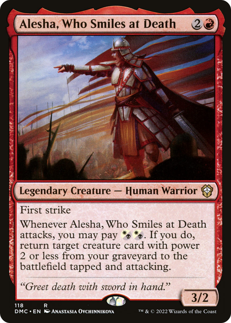 Alesha, Who Smiles at Death [DMC-118]