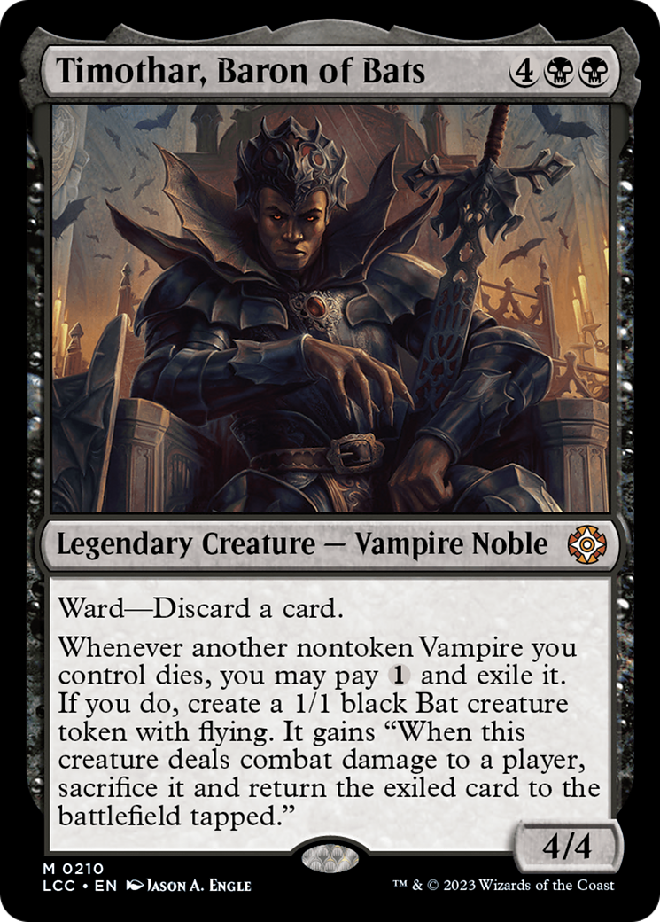 Timothar, Baron of Bats [LCC-210]