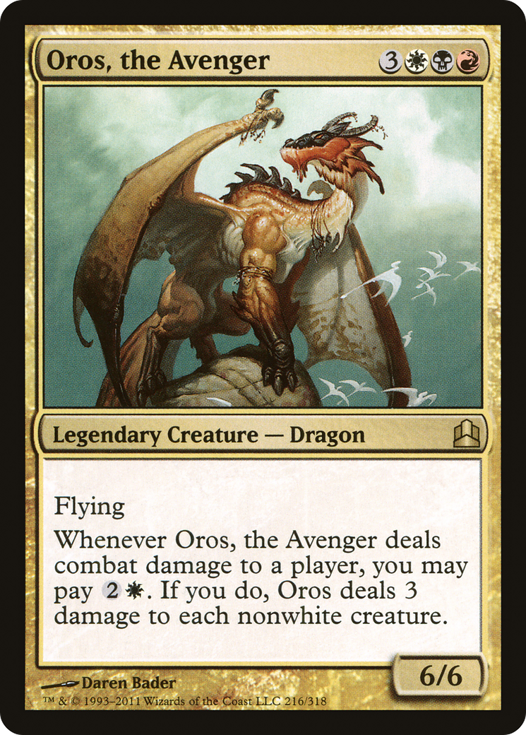 Oros, the Avenger [CMD-216]