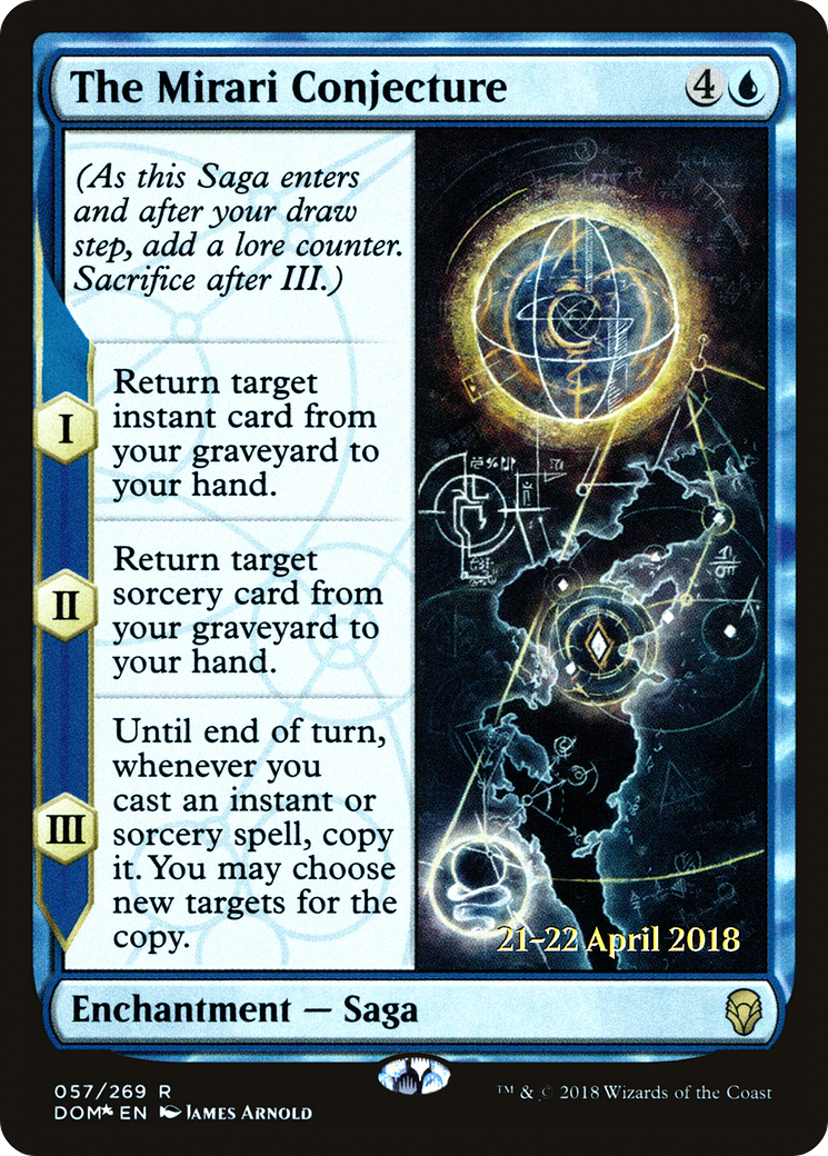 The Mirari Conjecture - Prerelease Promo [PDOM-57s]