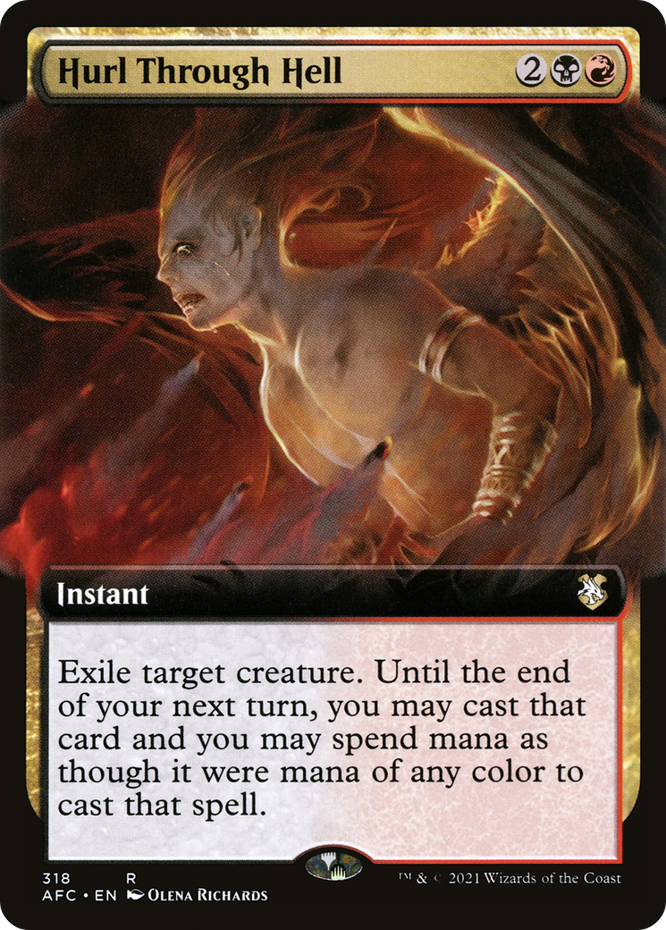 Hurl Through Hell - Extended Art [AFC-318]