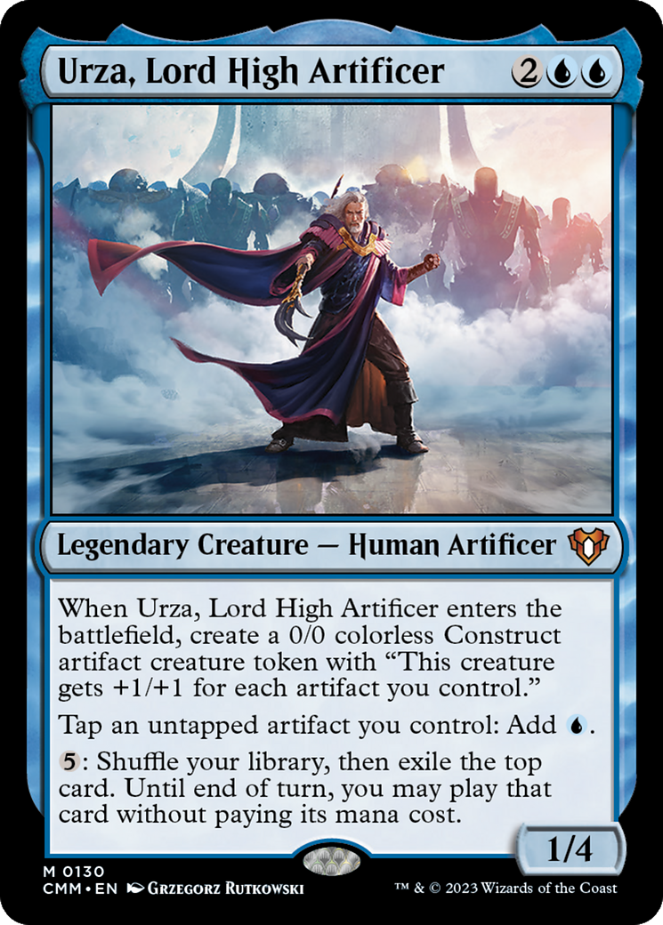 Urza, Lord High Artificer [CMM-130]