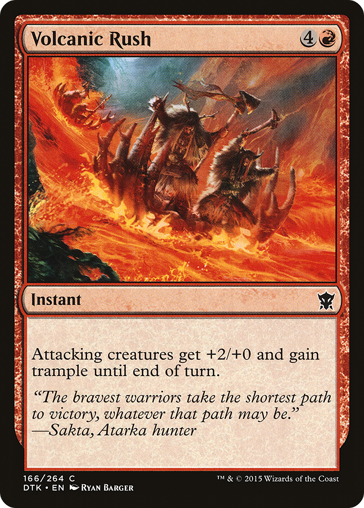 Volcanic Rush [DTK-166]