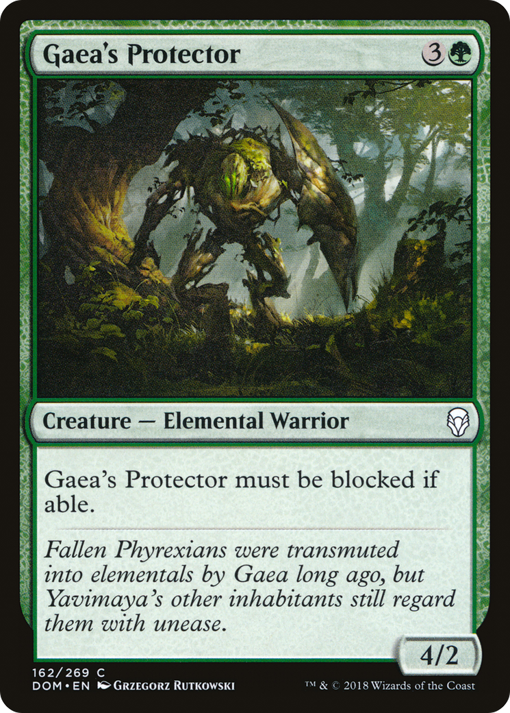 Gaea's Protector [DOM-162]