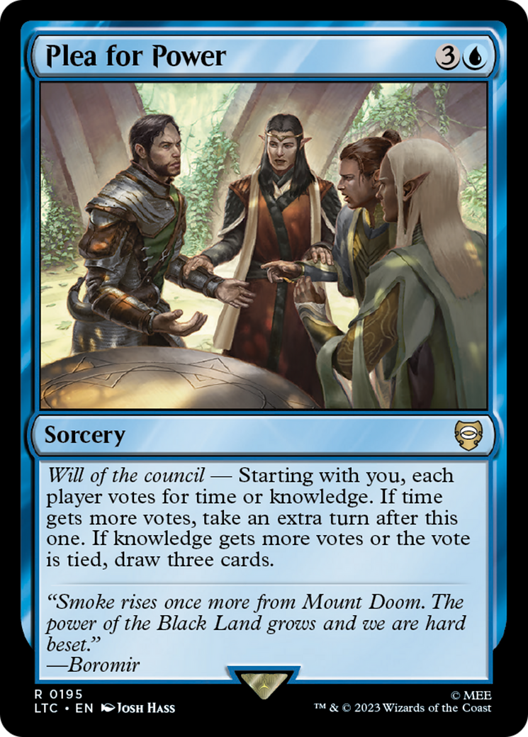 Plea for Power [LTC-195]