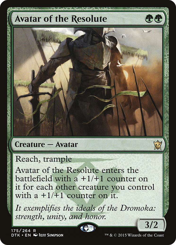 Avatar of the Resolute [DTK-175]