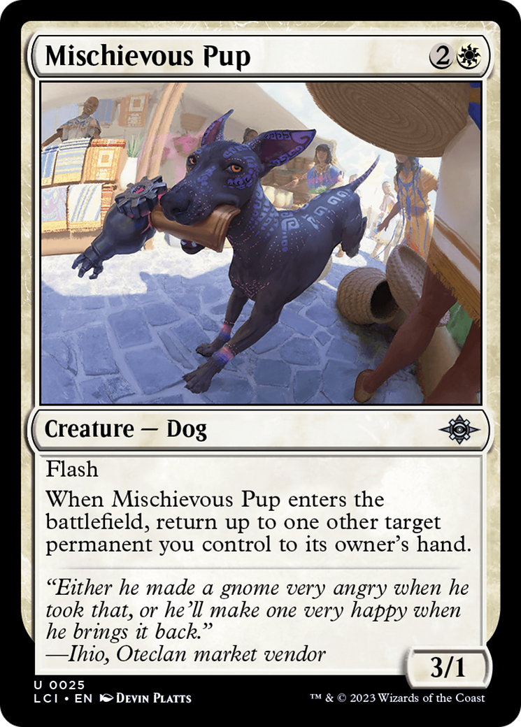 Mischievous Pup [LCI-25]