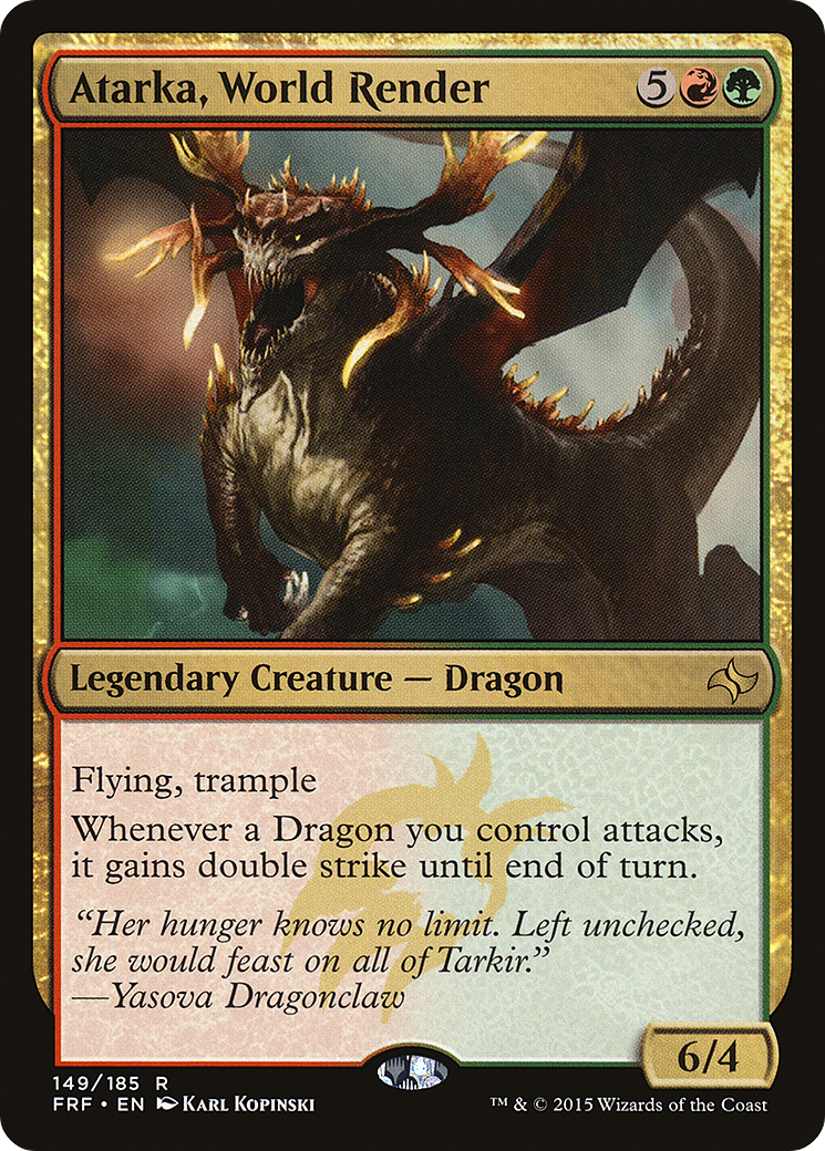 Atarka, World Render [FRF-149]