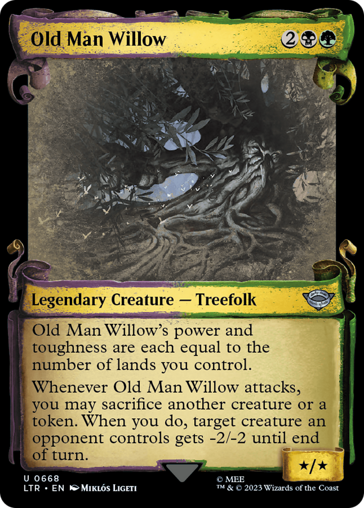 Old Man Willow - Scroll Showcase [LTR-668]