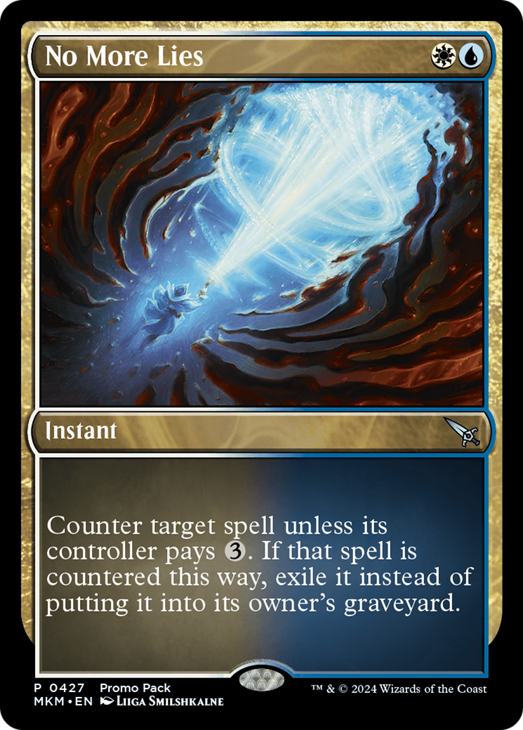 No More Lies - Promo Pack [MKM-427]