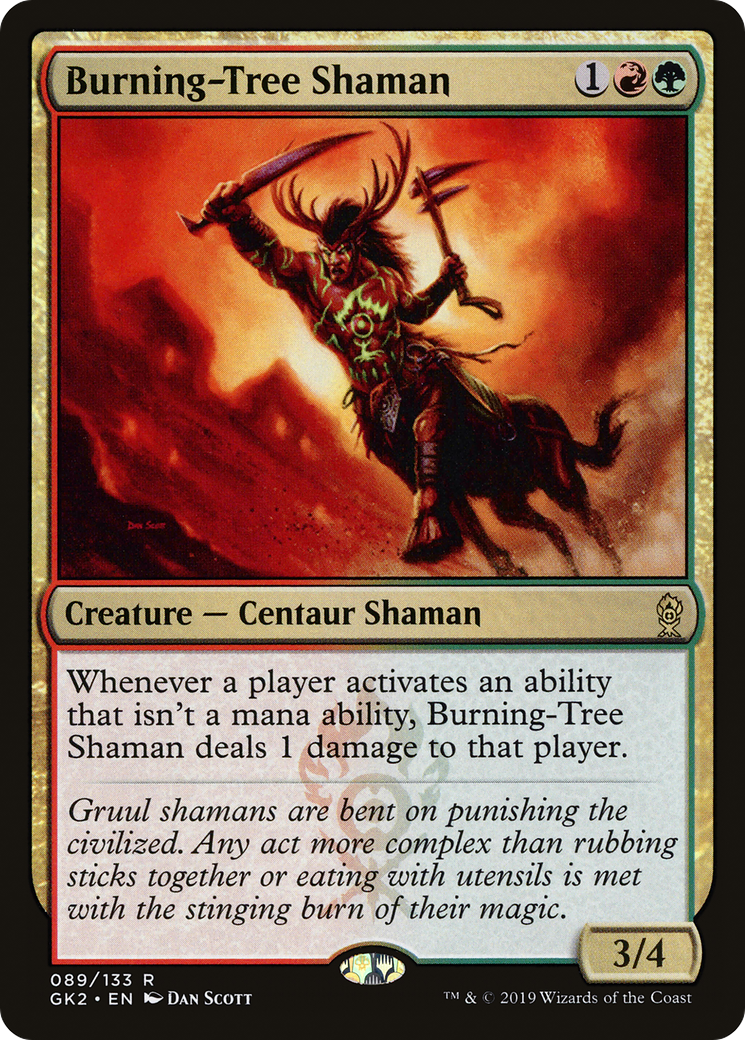 Burning-Tree Shaman [GK2-89]