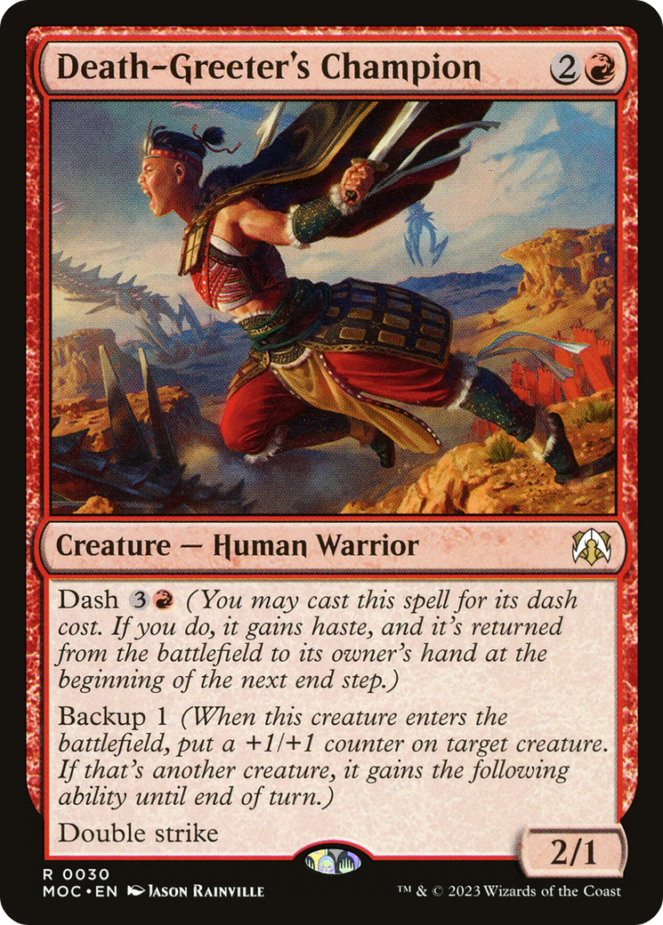 Death-Greeter's Champion [MOC-30]