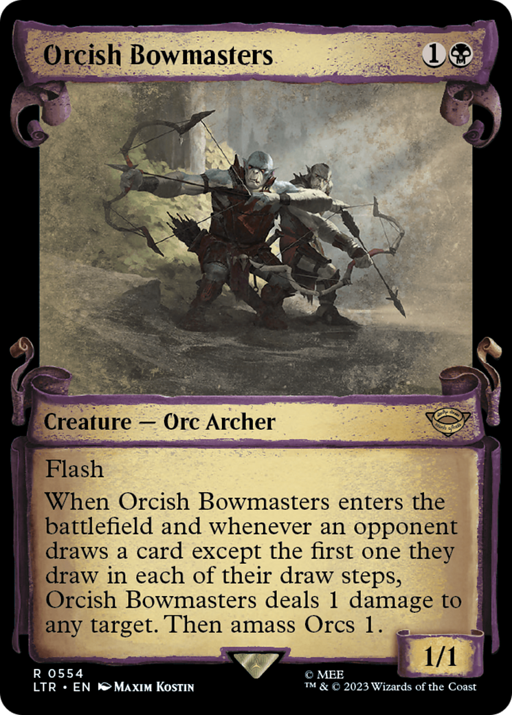 Orcish Bowmasters - Scroll Showcase [LTR-554]