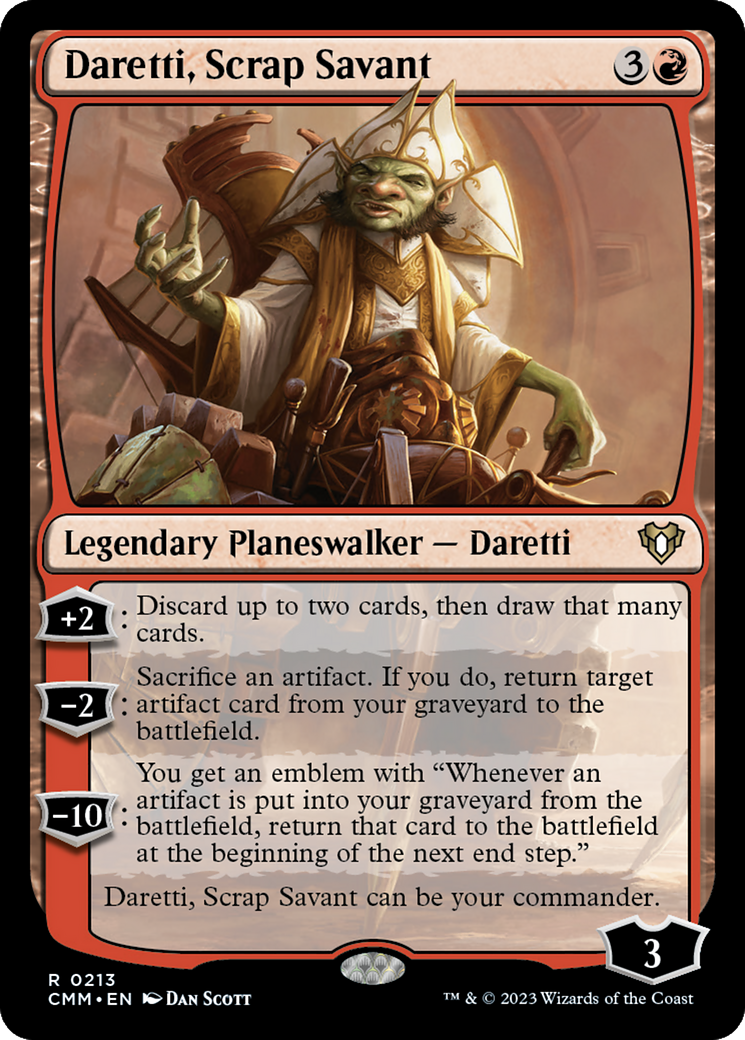 Daretti, Scrap Savant [CMM-213]
