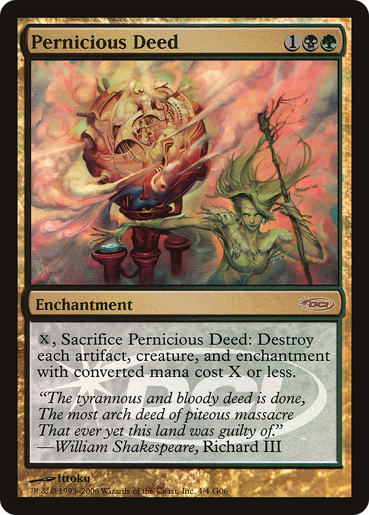 Pernicious Deed - Promo [G06-4]