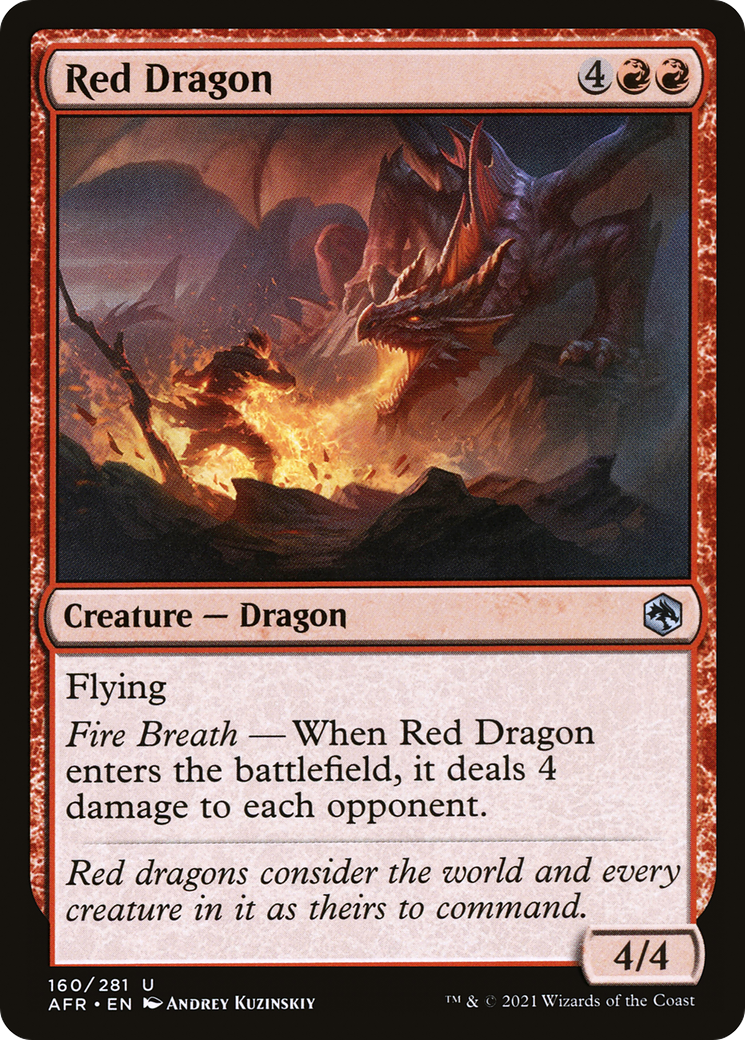 Red Dragon [AFR-160]