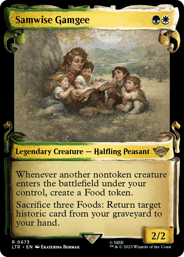 Samwise Gamgee - Scroll Showcase [LTR-673]