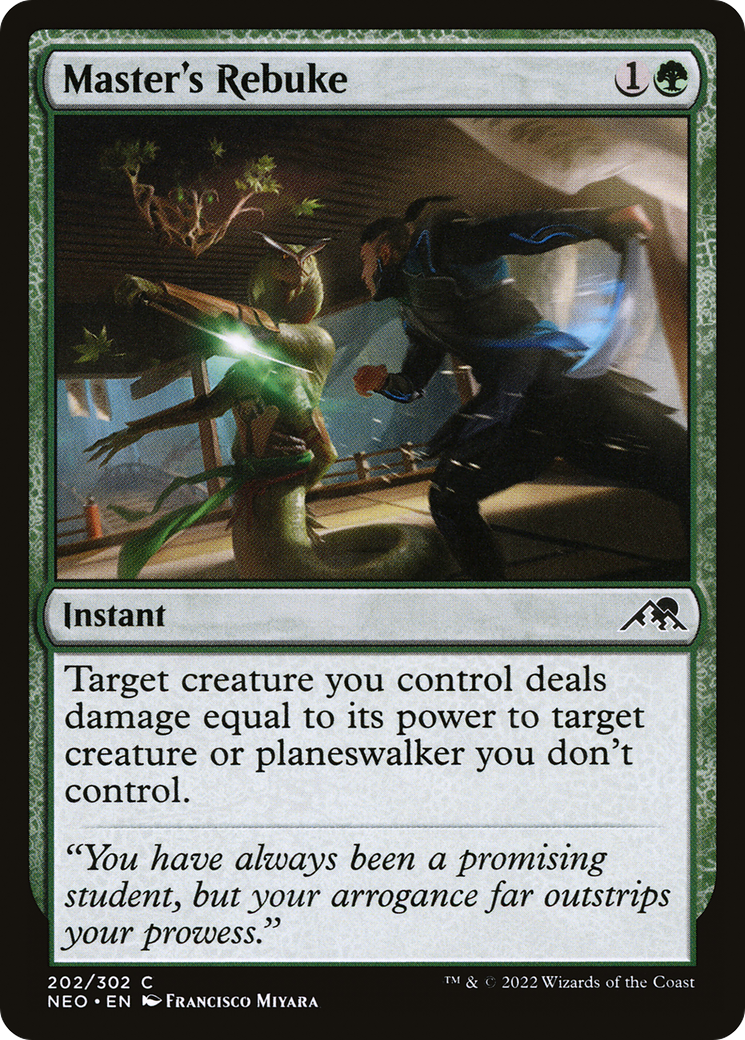 Master's Rebuke [NEO-202]