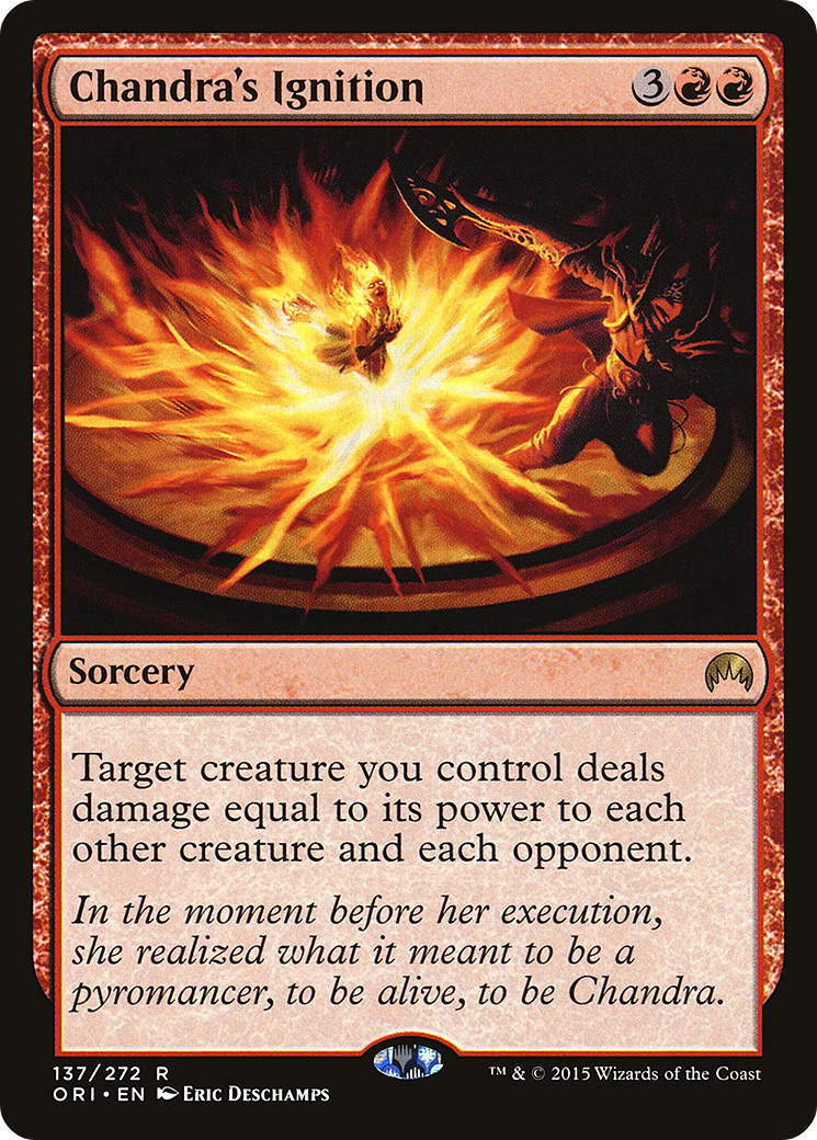 Chandra's Ignition [ORI-137]