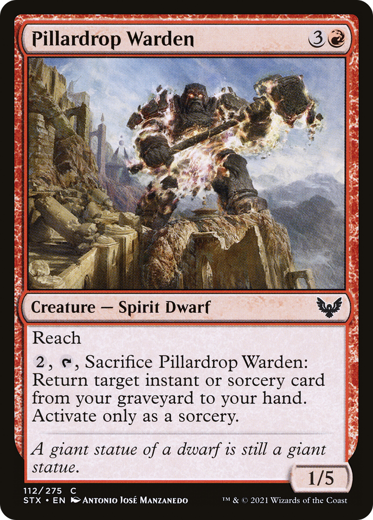 Pillardrop Warden [STX-112]