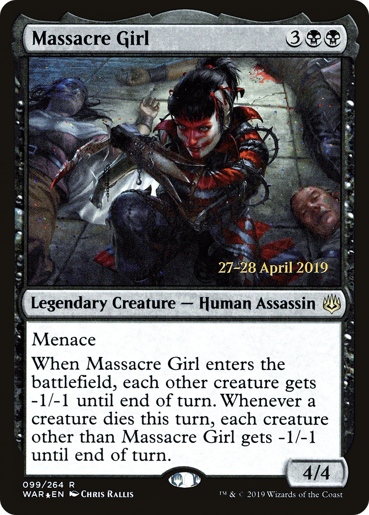 Massacre Girl - Prerelease Promo [PWAR-99s]