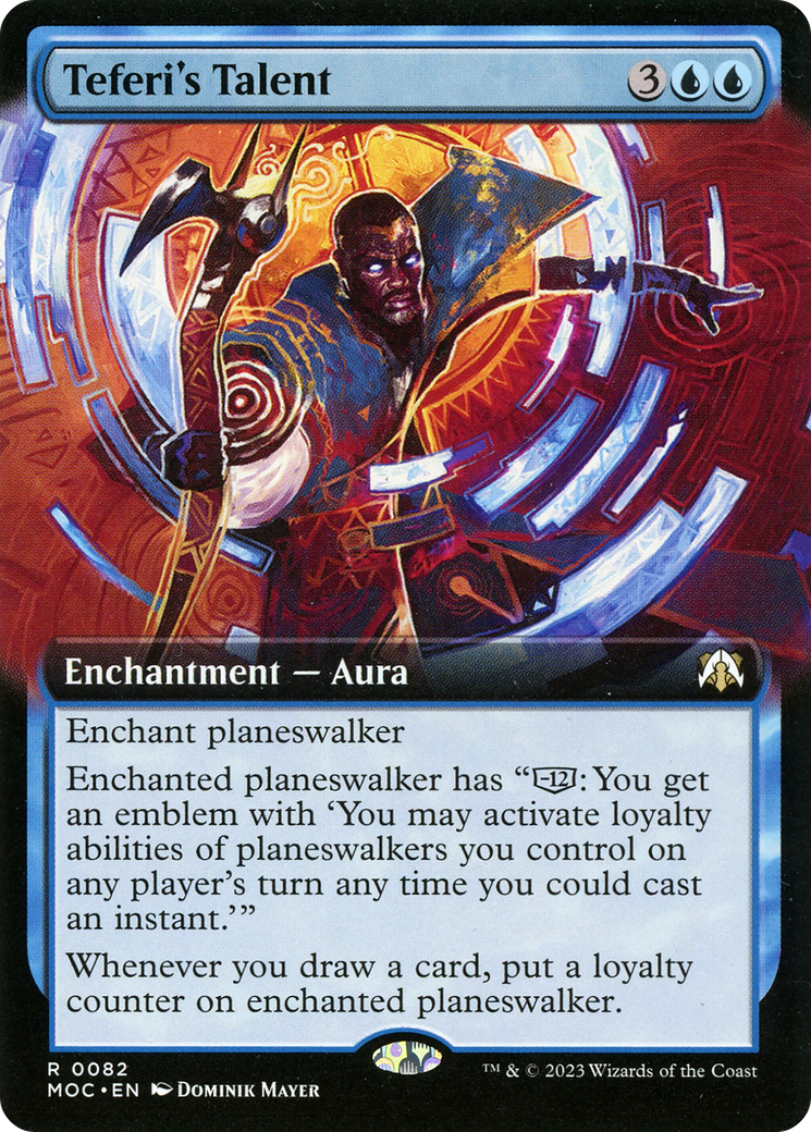 Teferi's Talent - Extended Art [MOC-82]