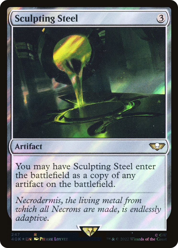 Sculpting Steel - Surge Foil [40K-247★]