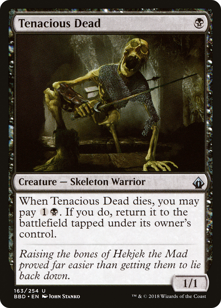 Tenacious Dead [BBD-163]