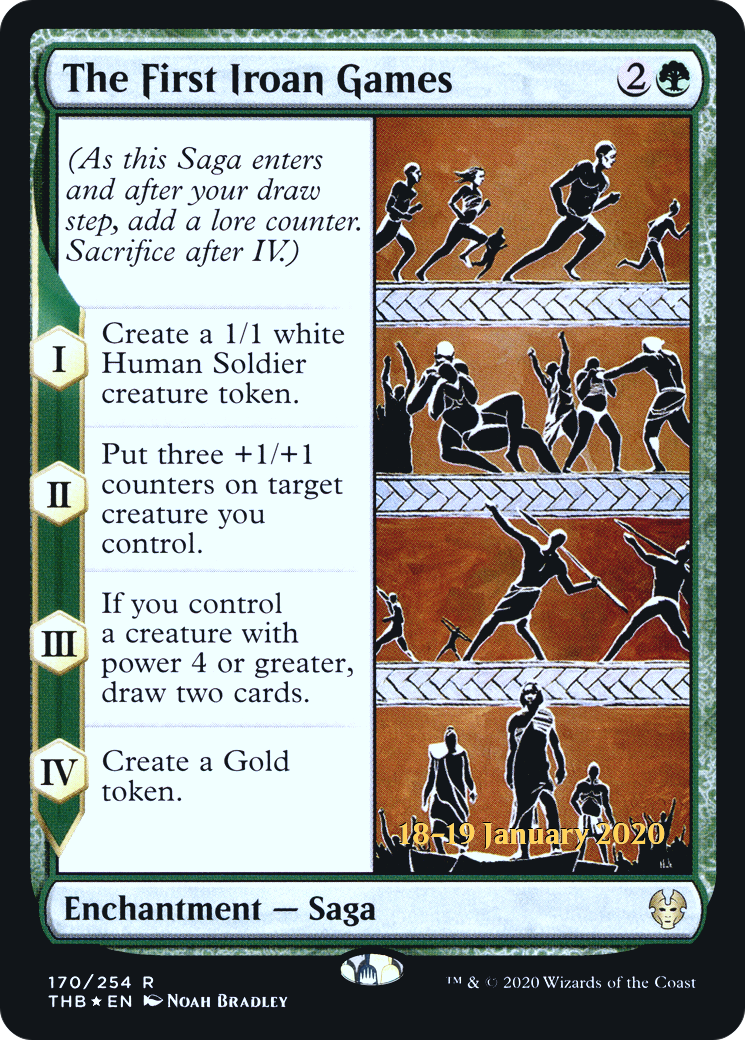 The First Iroan Games - Prerelease Promo [PTHB-170s]