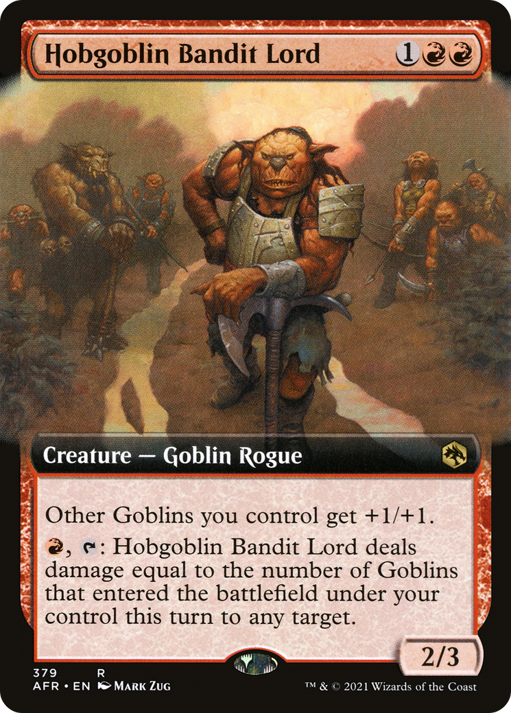 Hobgoblin Bandit Lord - Extended Art [AFR-379]