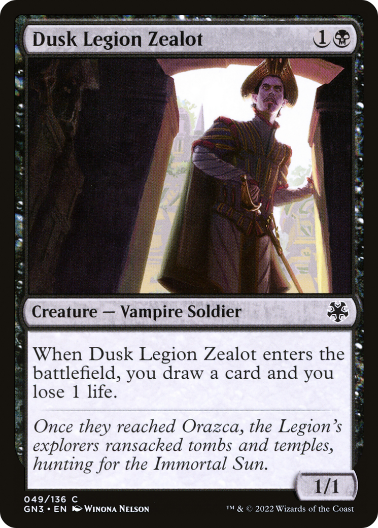 Dusk Legion Zealot [GN3-49]