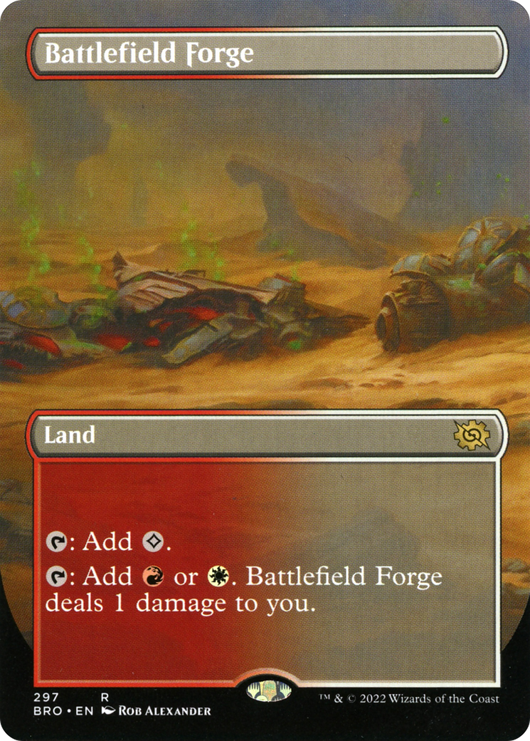 Battlefield Forge - Borderless - Full Art [BRO-297]