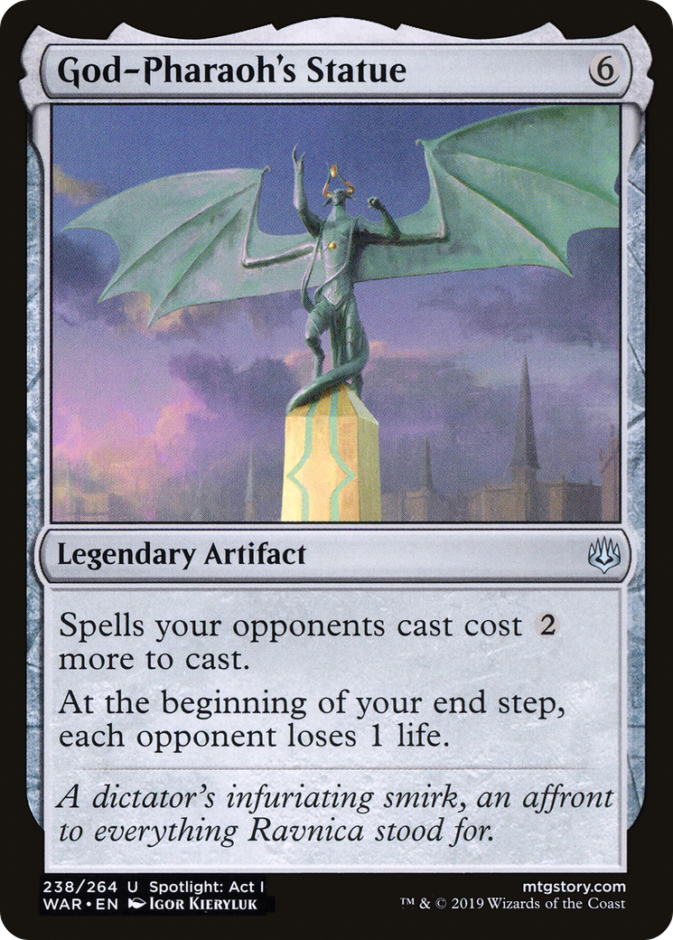 God-Pharaoh's Statue [WAR-238]