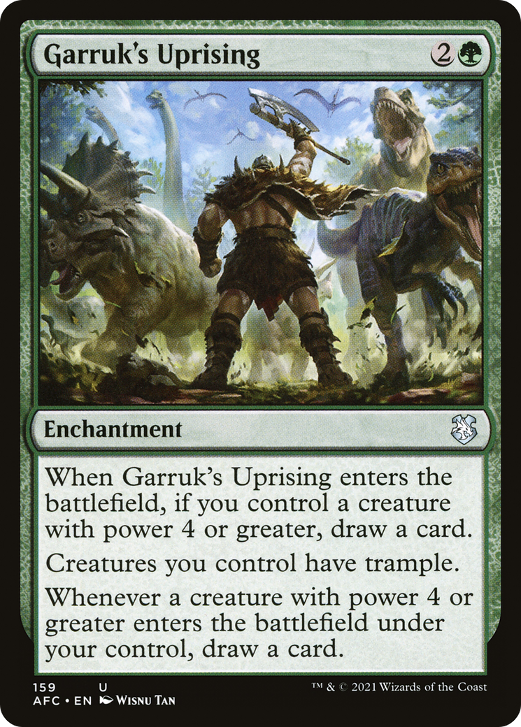 Garruk's Uprising [AFC-159]
