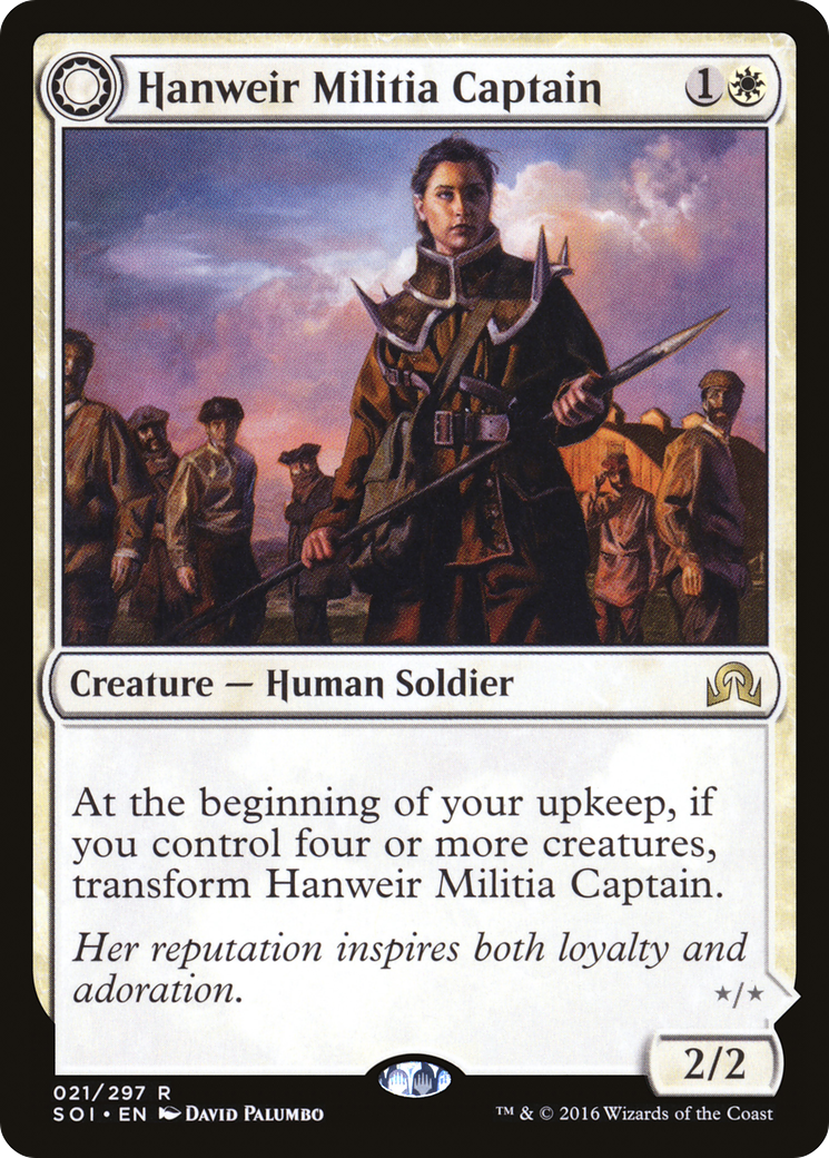 Hanweir Militia Captain // Westvale Cult Leader [SOI-21]